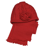Шапка и шарф для девочки, артикул GRANS A528